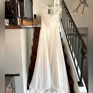 Lillian West Lace Wedding Dress